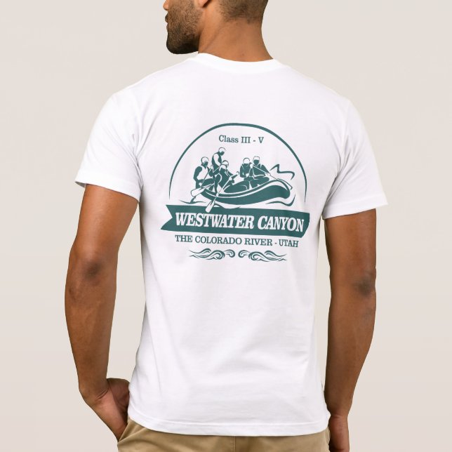 Westwater Canyon (rafting 2) T-Shirt (Back)