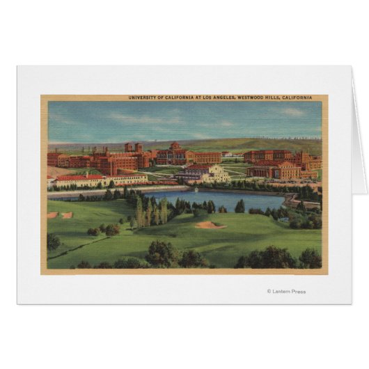 Westwood Hills, CA - View of U.C.L.A. Campus (Front Horizontal)