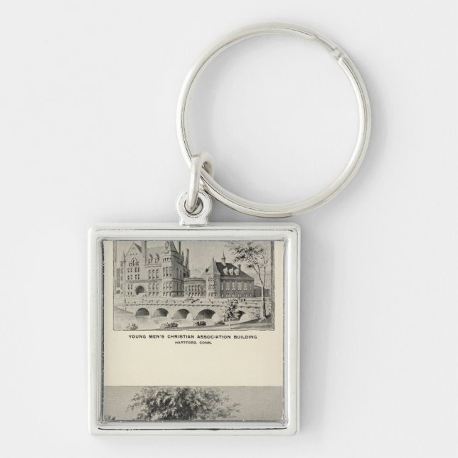 Westwood, YMCA, Hartford Keychain (Front)