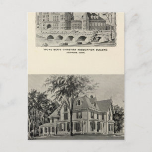 Westwood, YMCA, Hartford Postcard