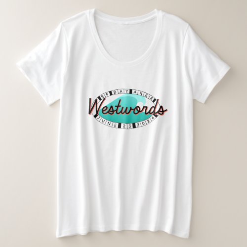 Westwords T_shirt womens plus size