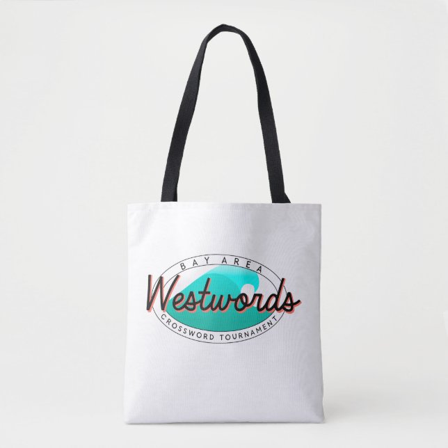 Westwords Tote (light/customizable background) Bag (Front)