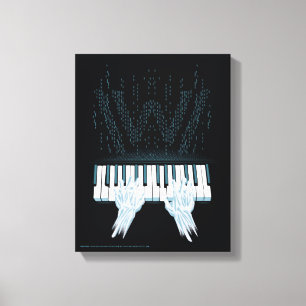 Westworld Android Hands On Player Piano Canvas Print