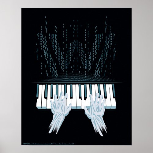 Westworld  Android Hands On Player Piano Poster