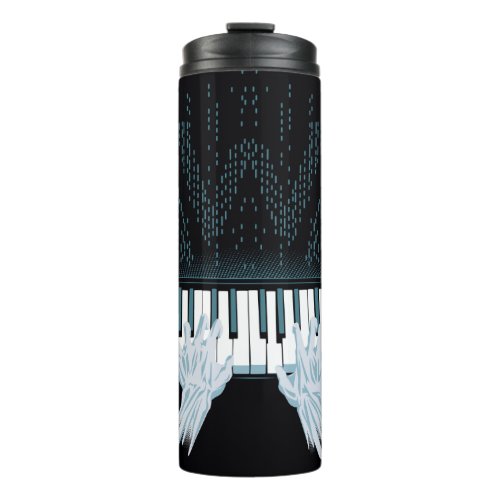 Westworld  Android Hands On Player Piano Thermal Tumbler