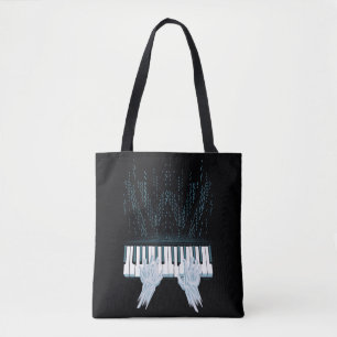 Westworld Android Hands On Player Piano Tote Bag