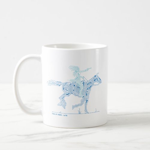 Westworld  Dolores Riding Horse Circuit Graphic Coffee Mug