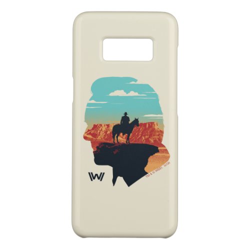 Westworld  Dr Ford Silhouette Of Man in Black Case_Mate Samsung Galaxy S8 Case