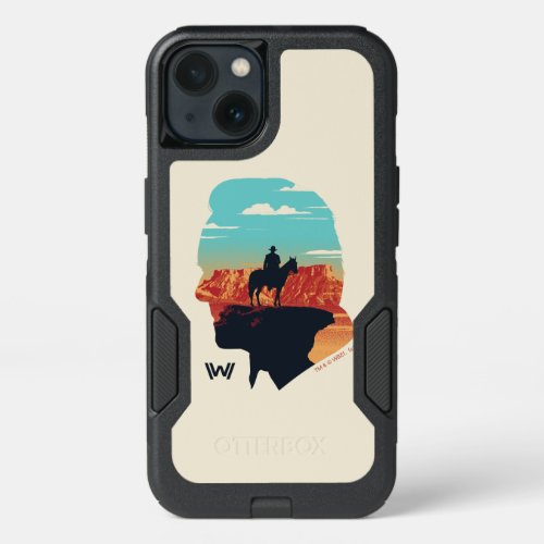 Westworld  Dr Ford Silhouette Of Man in Black iPhone 13 Case