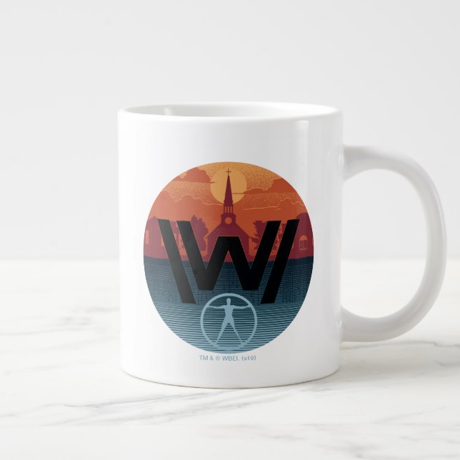 Westworld | Escalante Church Logo Giant Coffee Mug (Right)