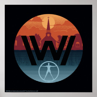Westworld | Escalante Church Logo Poster