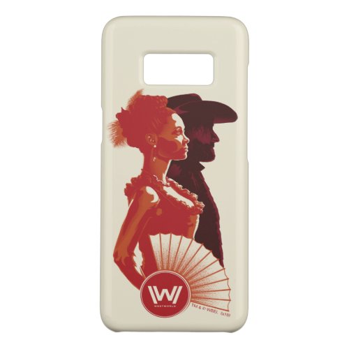 Westworld  Maeve  Hector Stencil Portrait Case_Mate Samsung Galaxy S8 Case