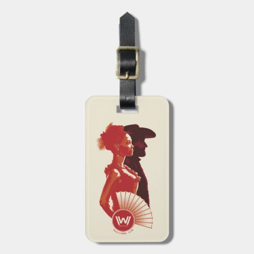 Westworld  Maeve  Hector Stencil Portrait Luggage Tag