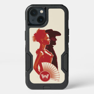 Westworld Maeve & Hector Stencil Portrait iPhone 13 Case