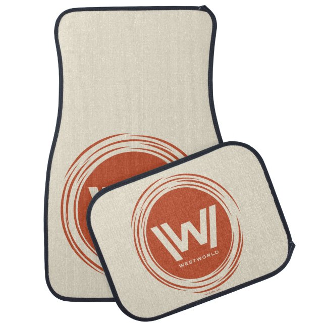 Westworld | Stylized Sun Logo Car Floor Mat (Set)