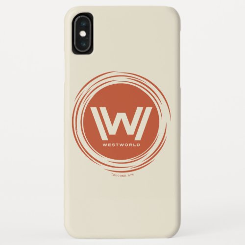 Westworld  Stylized Sun Logo iPhone XS Max Case