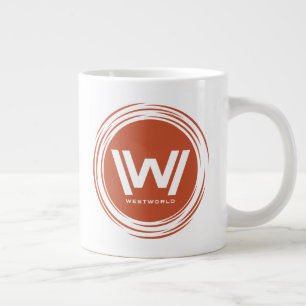 Westworld Stylized Sun Logo Giant Coffee Mug