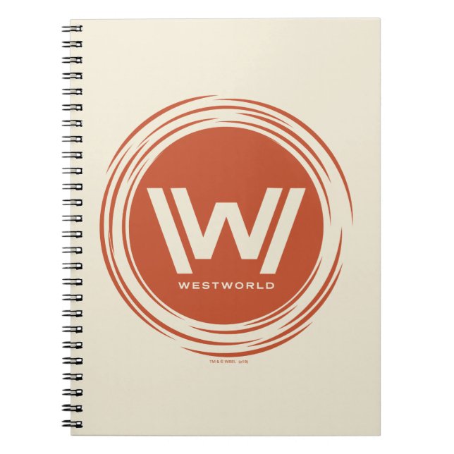 Westworld | Stylized Sun Logo Notebook (Front)