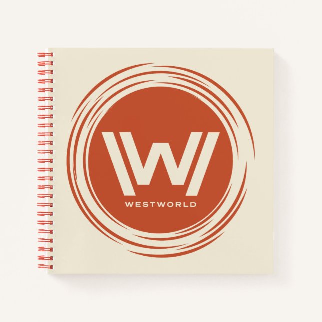 Westworld | Stylized Sun Logo Notebook (Front)