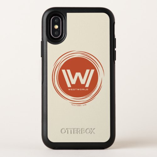 Westworld  Stylized Sun Logo OtterBox Symmetry iPhone X Case