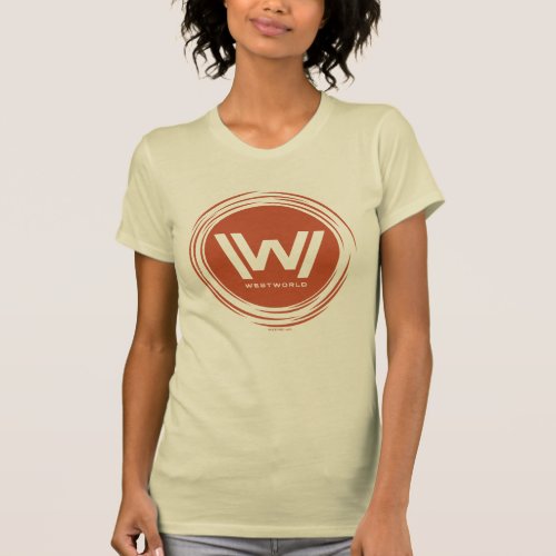 Westworld  Stylized Sun Logo T_Shirt