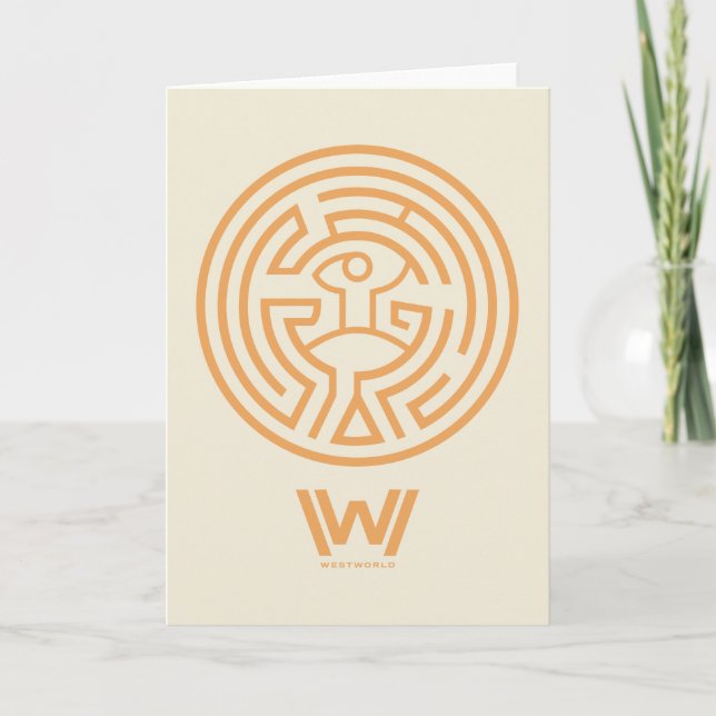 Westworld | The Maze Symbol Card (Front)