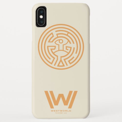 Westworld  The Maze Symbol iPhone XS Max Case