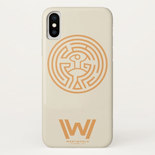 Westworld  The Maze Symbol iPhone X Case