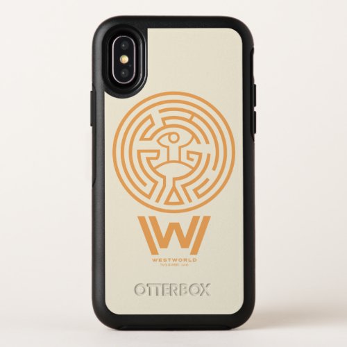 Westworld  The Maze Symbol OtterBox Symmetry iPhone X Case