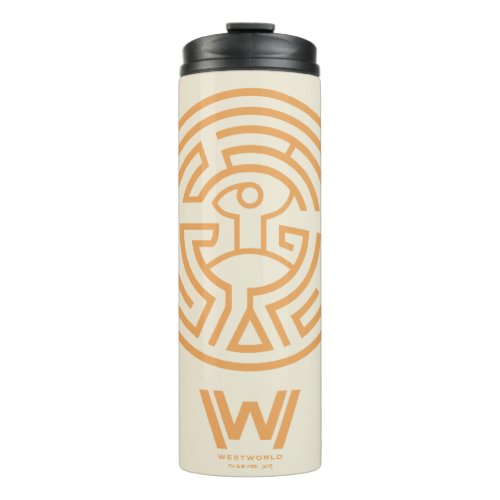 Westworld  The Maze Symbol Thermal Tumbler