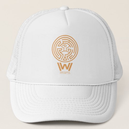 Westworld  The Maze Symbol Trucker Hat