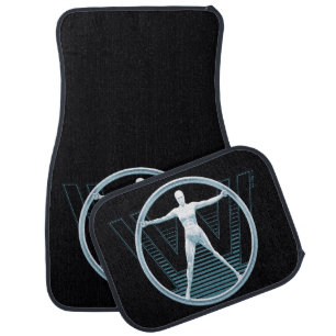 Westworld Vitruvian Android Logo Car Floor Mat