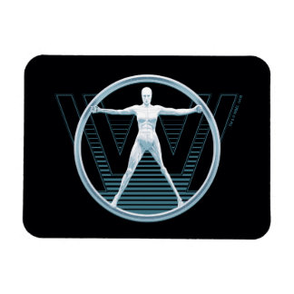 Westworld | Vitruvian Android Logo Magnet