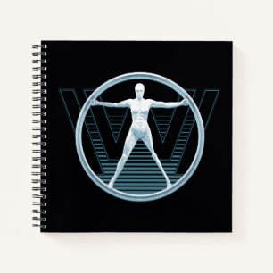 Westworld Vitruvian Android Logo Notebook