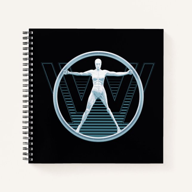 Westworld | Vitruvian Android Logo Notebook (Front)