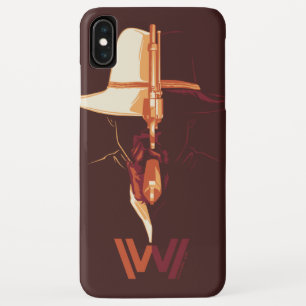 Westworld   White Hat Black Hat Split Graphic iPhone XS Max Case