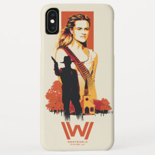 Westworld Wyatt & Man in Black at White Church iPhone XS Max Case