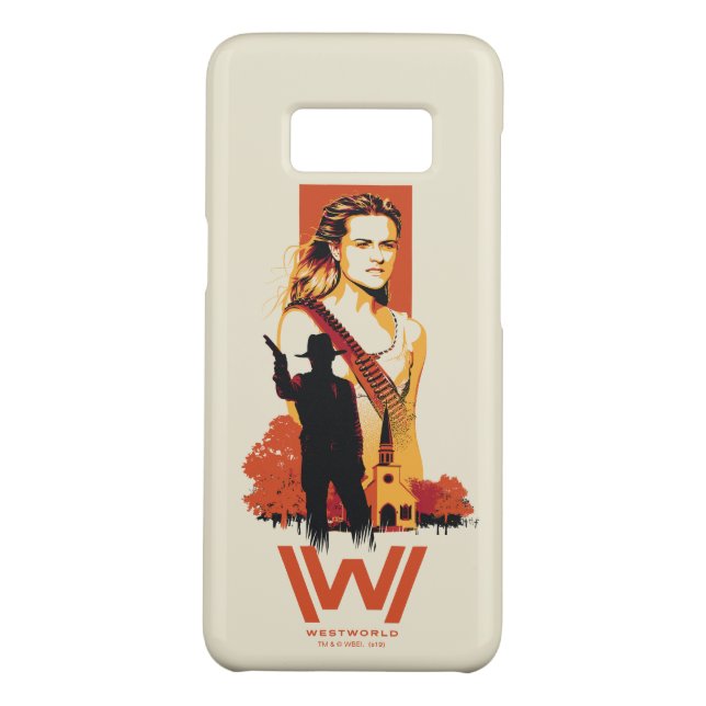 Westworld | Wyatt & Man in Black at White Church Case-Mate Samsung Galaxy Case (Back)