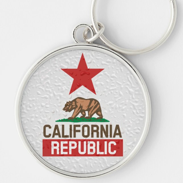Wet California Republic Decor Keychain (Front)