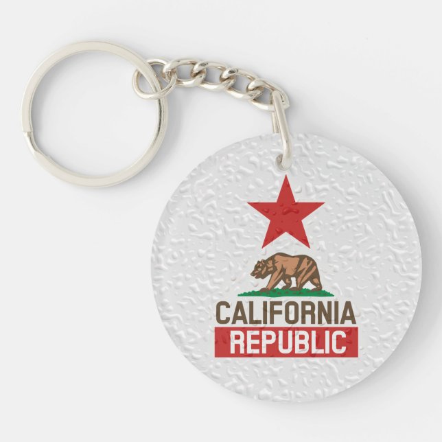 Wet California Republic Keychain (Front)