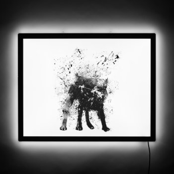 Wet Dog Led Sign by bsolti at Zazzle
