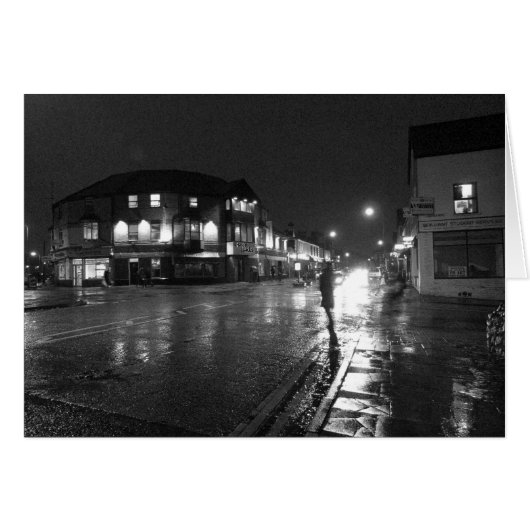 Wet Evening, Salisbury Road, Cardiff (1) (Front Horizontal)