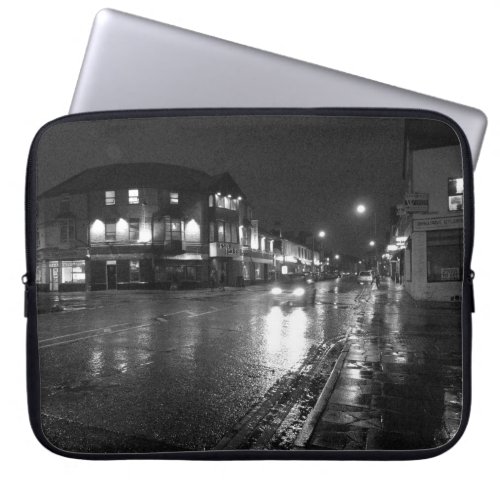 Wet Evening Salisbury Road Cardiff 2 Laptop Sleeve