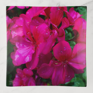 Wet Floral Trinket Tray
