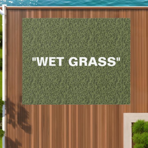 Wet Grass Rug _ Funny Fake Grass Green Carpet