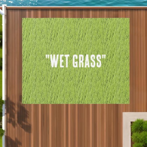Wet Grass Rug _ Funny Light Green Area Rug Carpet