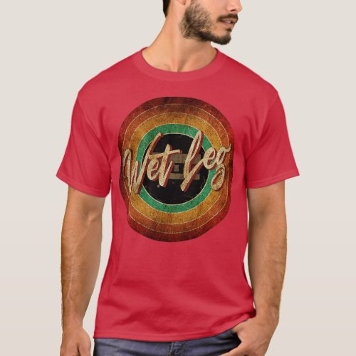 Wet Leg Vintage Circle Art T_Shirt