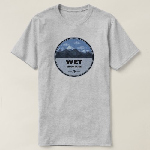 Wet Mountains Colorado Camping T_Shirt