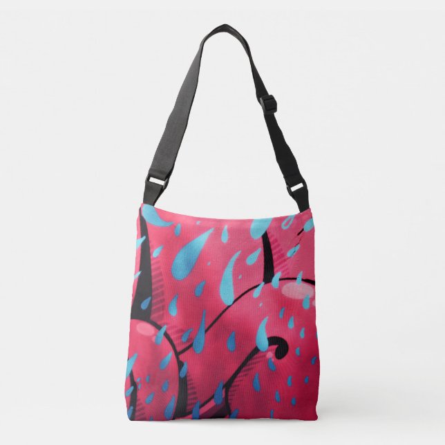 wet paint crossbody bag (Front)