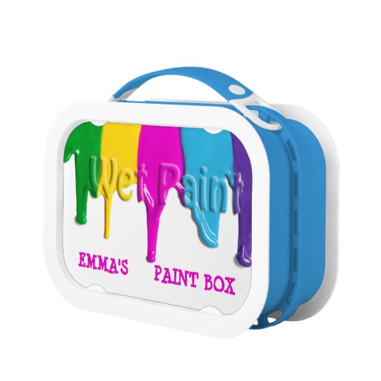 Wet Paint Dripping Paint Box